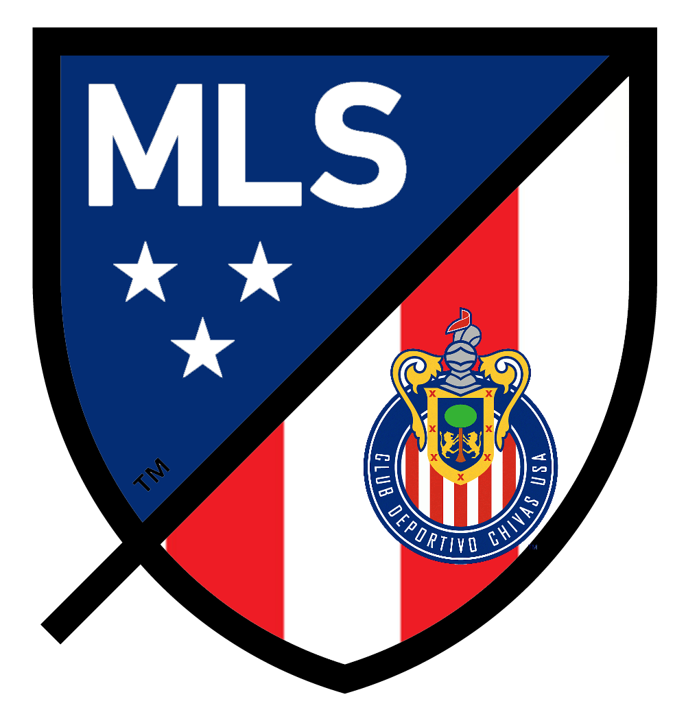 Major League Soccer Logo Png - Team Logo Chivas Usa (1000x1054), Png Download