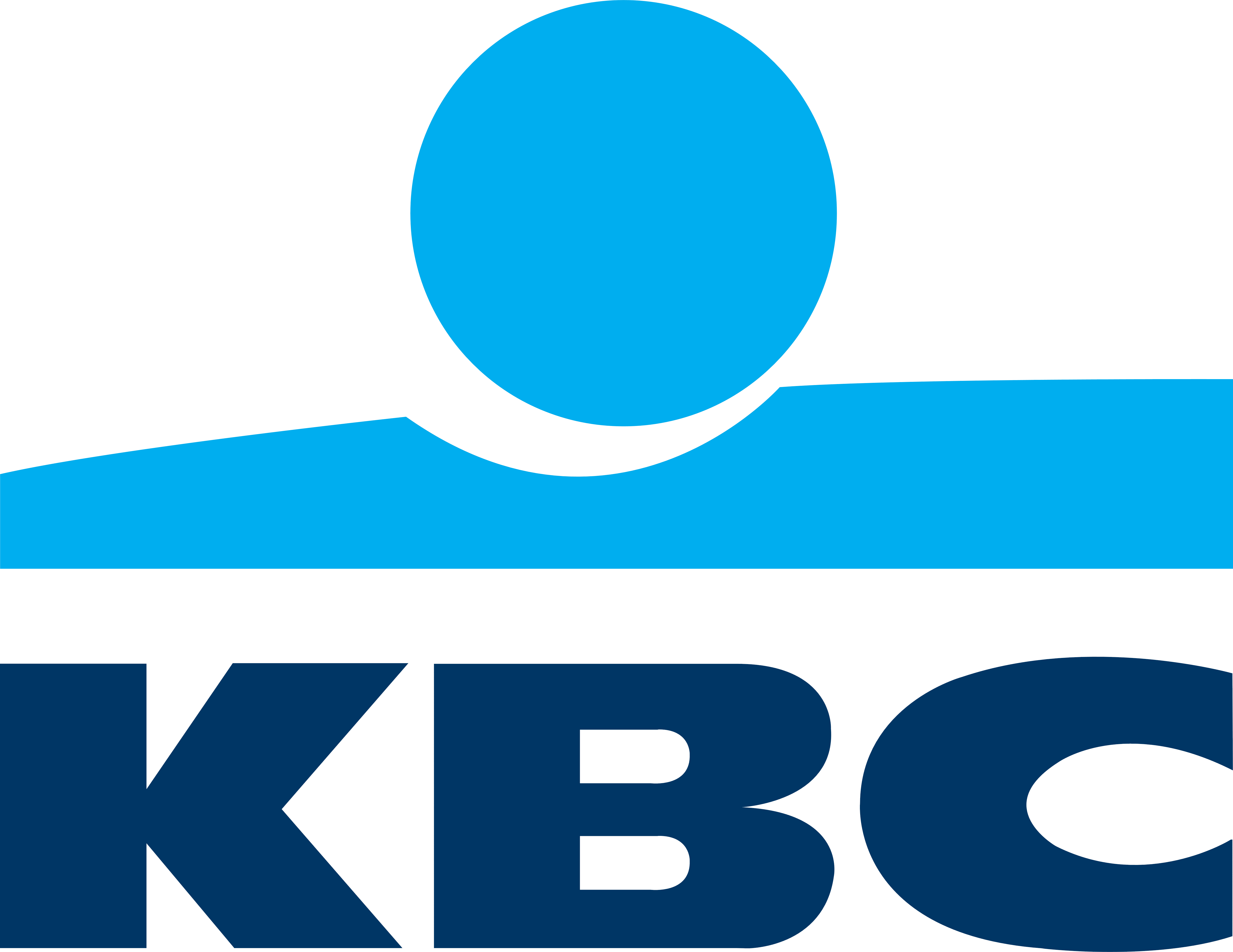 Kbc Acquires Metlife's 40% Stake In Ubb-metlife Joint - Kbc Group Logo (490x385), Png Download