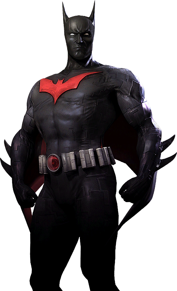 Beyond - Injustice Gods Among Us Android Batman Beyond Png (617x1012), Png Download