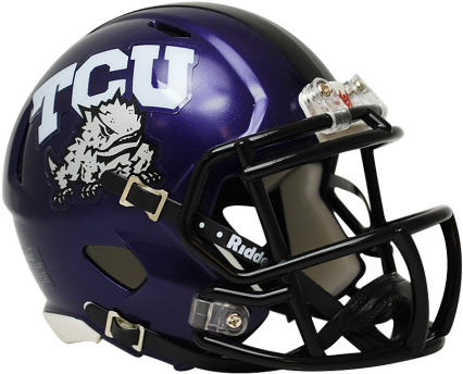 Ncaa Texas Christian (tcu) Horned Frogs Speed Mini (475x429), Png Download
