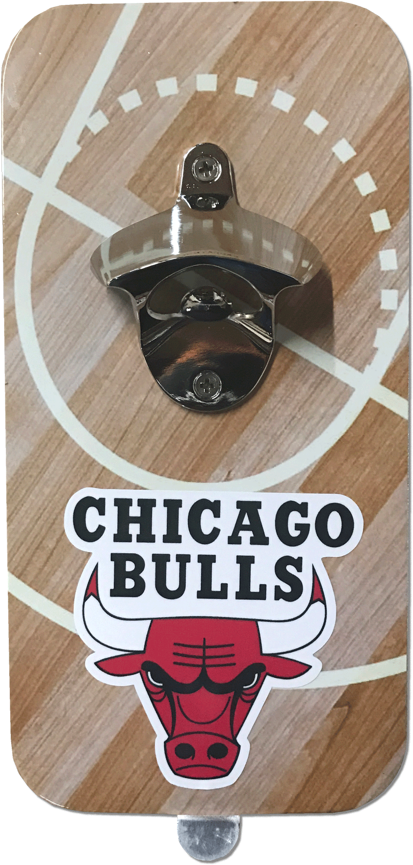 Nba "chicago Bulls" Opener/catcher Set D312 - Chicago Bulls Cling Decal Birthday Party Supplies (1537x1903), Png Download