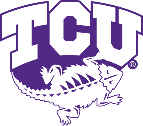 Tcu White With Horned Frog - Tcu Ohio State (480x423), Png Download