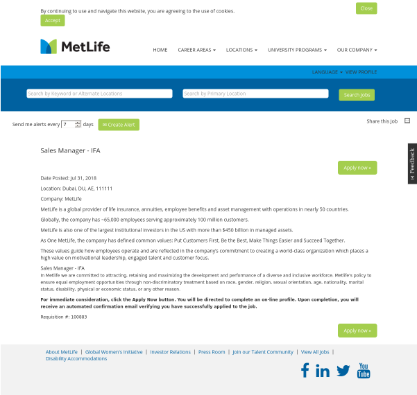 Metlife - Job (600x900), Png Download