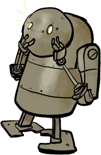 Seriously I Love These Little Guys From Nier - Clip Art (500x613), Png Download
