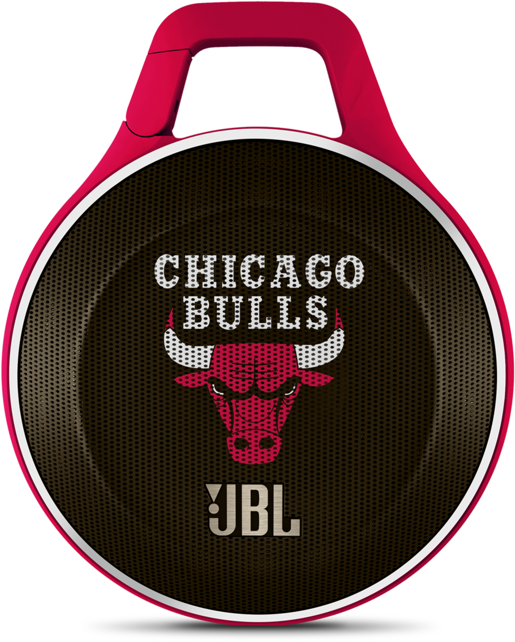Jbl Clip Nba Edition - Jbl Clip Portable Speaker - Bluetooth - Chicago Bulls (1605x1605), Png Download