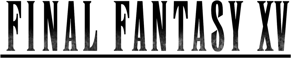 Final Fantasy 15 Png (1000x212), Png Download