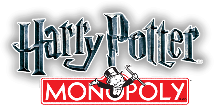 Harry Potter Monopoly Logo (840x428), Png Download