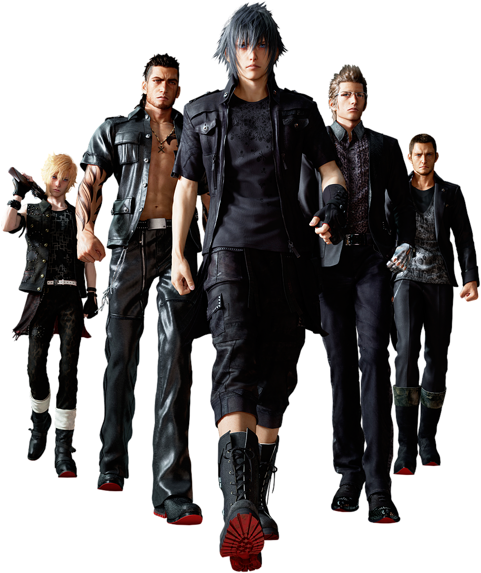 Best Final Fantasy Game Since The V, Vi, Vii Days, - Final Fantasy 15 (974x1161), Png Download
