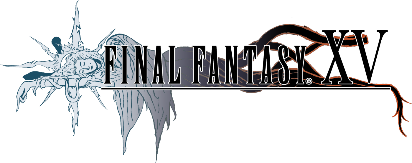 [wip] Ffxv Logo Redesign [archive] - Graphic Design (1598x753), Png Download