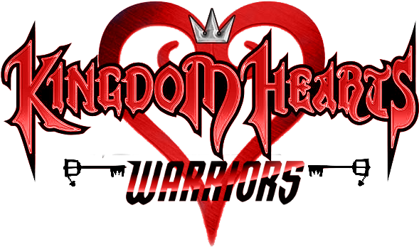 Media[media] Kingdom Hearts Warriors Fan-made Logo - Kingdom Hearts Logo Png (613x370), Png Download