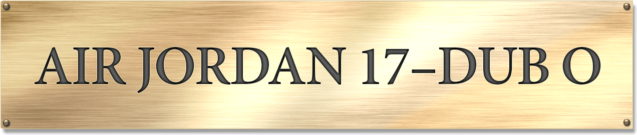 Air Jordan Xvii - University Of New Orleans (1315x287), Png Download