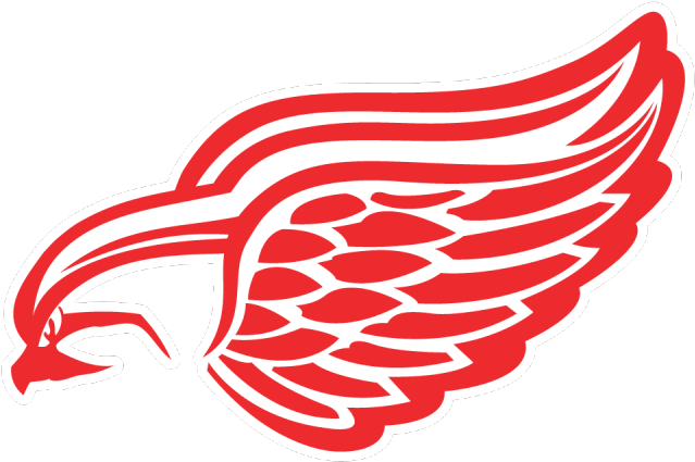 Detroit Red Wings Pidgeotto - Detroit Red Wings Wall Decal (1280x720), Png Download