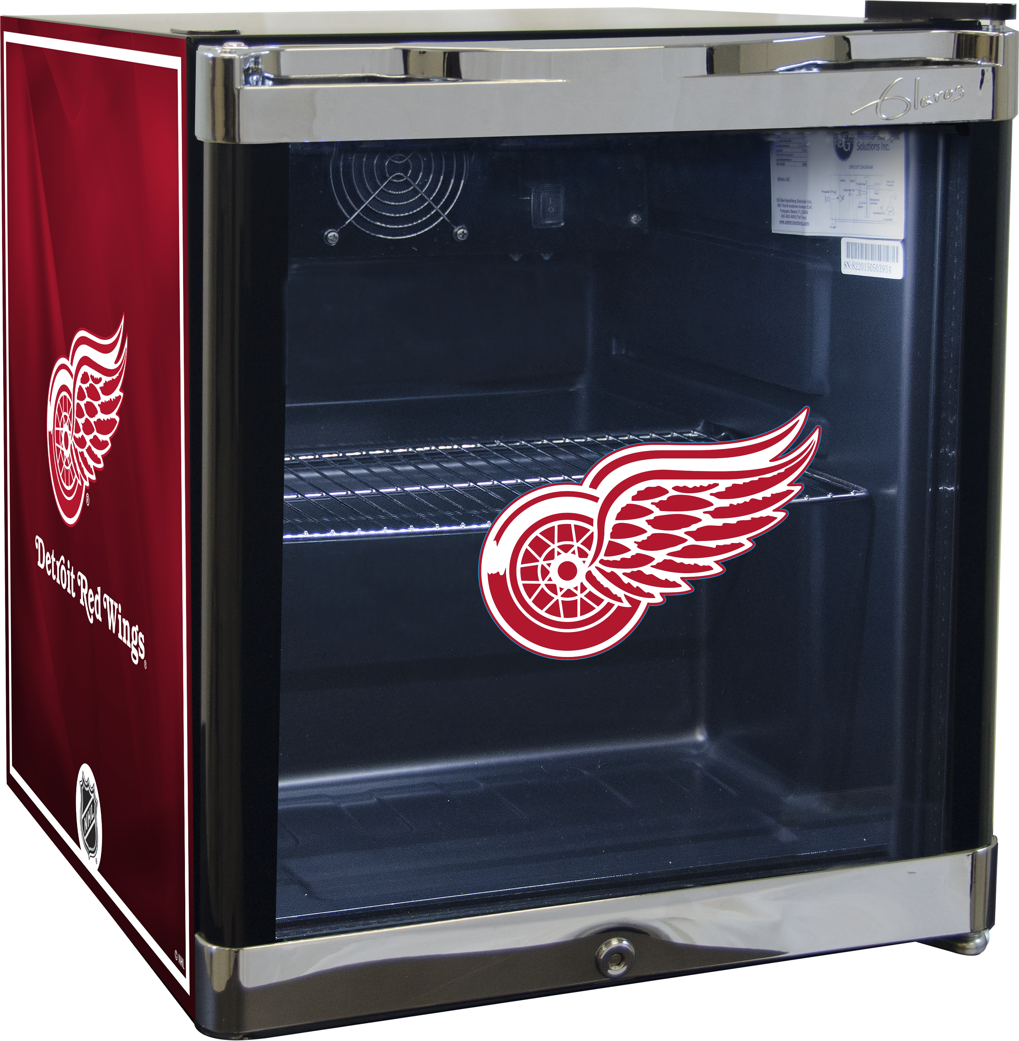 Nhl Refrigerated Beverage Center (3827x3794), Png Download