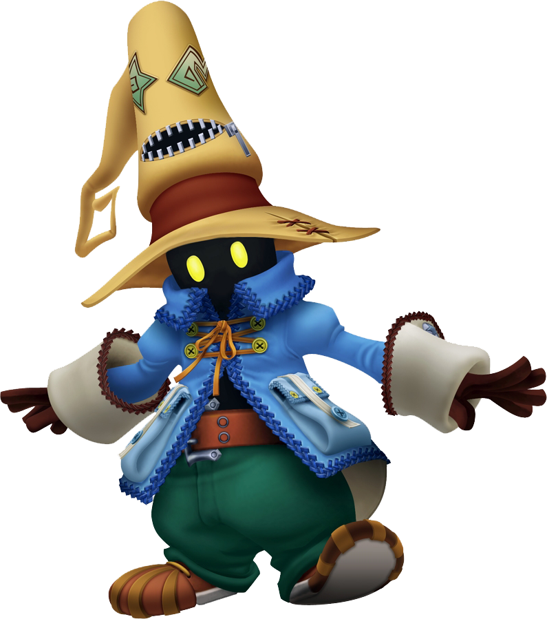 Kingdom Hearts Clipart Logo Black - Kingdom Hearts Vivi (795x899), Png Download
