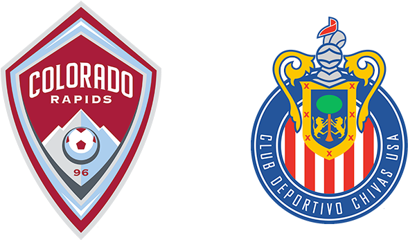 Las Vegas Prosoccer Challenge Colorado Rapids Vs - Rio Rapids Soccer Logo (600x363), Png Download