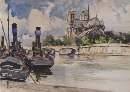 Auction 352 / Lot N° - Notre-dame De Paris (420x420), Png Download
