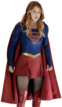 Supergirl Ready - Supergirl Lockscreen (400x400), Png Download