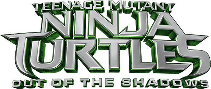 Teenage Mutant Ninja Turtles - Teenage Mutant Ninja Turtles Out Of The Shadows Logo (800x310), Png Download