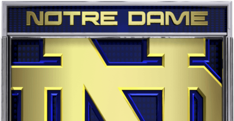 Notre Dame Fighting Irish Tv Ratings Since - University Of Notre Dame (533x261), Png Download