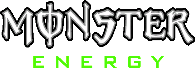 World Brand Monster Energy Png Logo Image - White Monster Energy Logo (630x450), Png Download