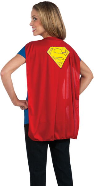 supergirl shirt with cape