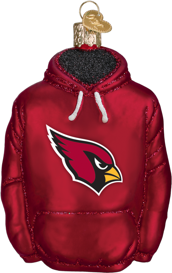 Arizona Cardinals Hoodie Ornament - Arizona Cardinals (1024x1024), Png Download