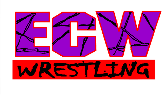 This Logo Was Used Up Until The Bankruptcy Of Ecw In - Extreme Championship Wrestling Logo (640x362), Png Download