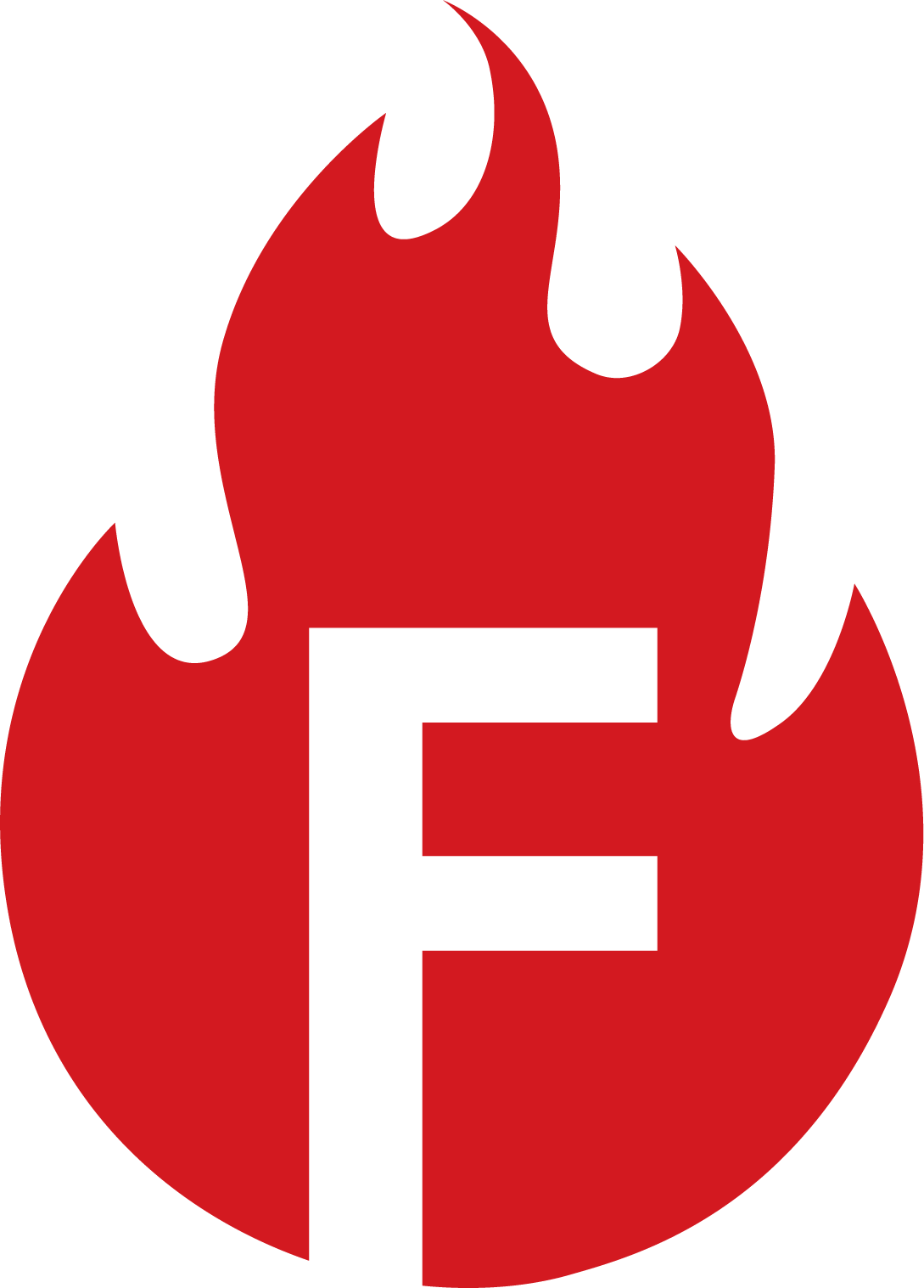 Firetrucker Flame Logo - Firetrucker Brewery (1089x1517), Png Download