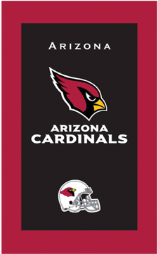 Arizona Cardinals Nfl Towel Sold As Each - Arizona Cardinals Logo (400x400), Png Download