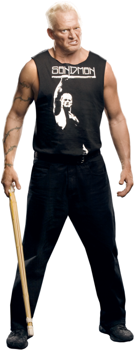 Close - Sandman Signed Wwe 8x10 Photo Coa Ecw Wrestling Picture (320x728), Png Download