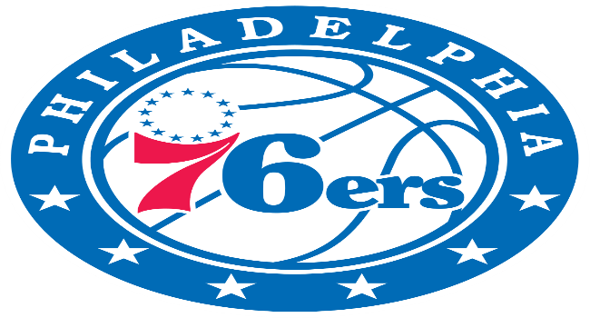 Philadelphia 76ers Logo (650x350), Png Download
