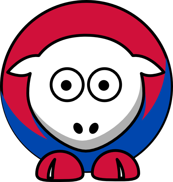 Sheep Philadelphia 76ers Team Colors Svg Clip Arts (564x594), Png Download