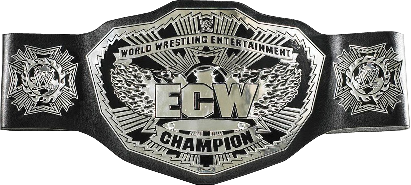 The Ecw Championship Was Also On The Line As Champion - Mattel Wwe Ecw Championship Belt (820x370), Png Download