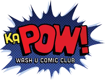 Kapow Comic Club Logo - Logo (401x305), Png Download