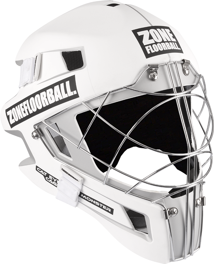 Monster Cat Eye Cage - Goaltender Mask (1000x1000), Png Download