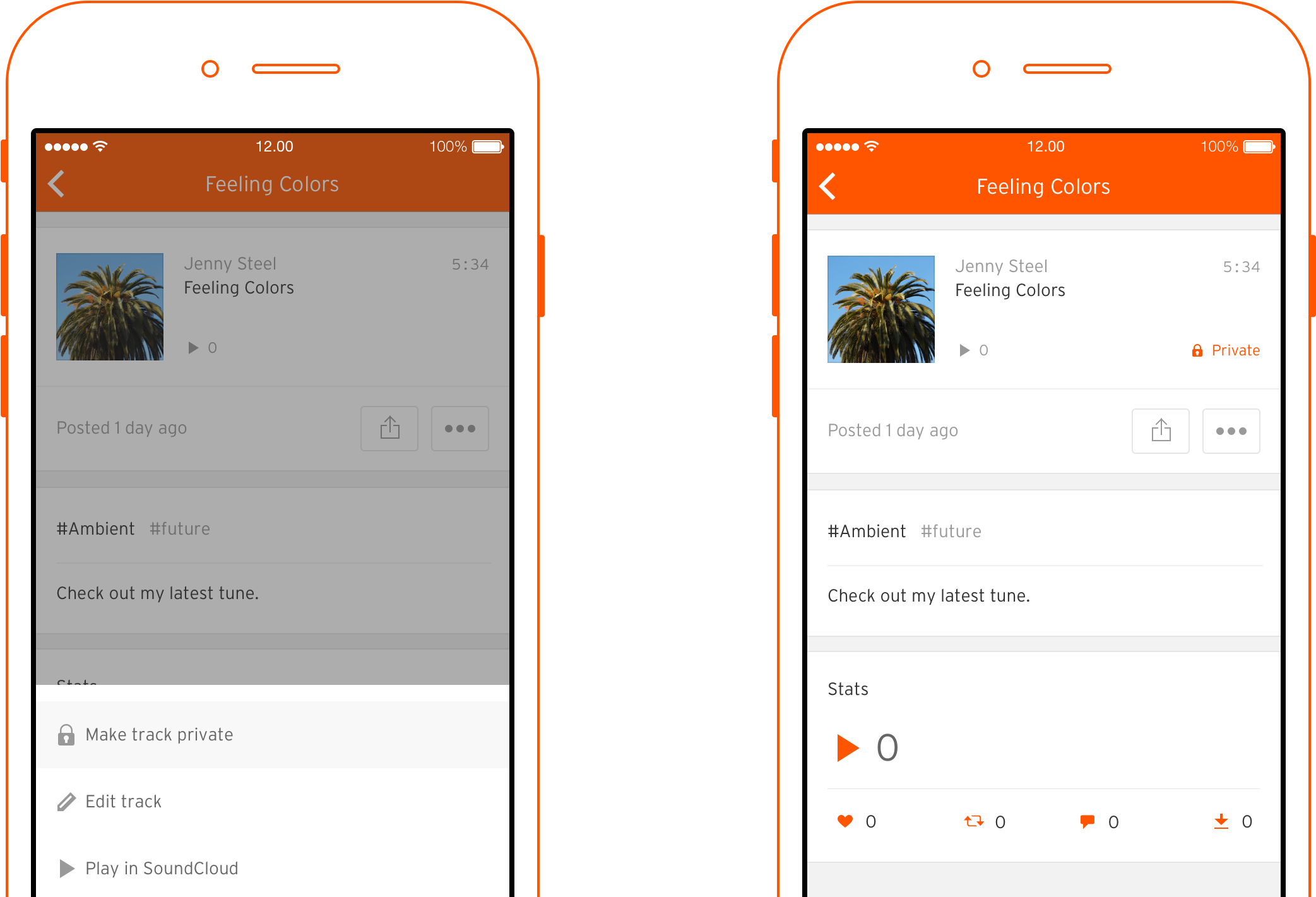 Recipients Can Open The Secret Link You've Shared And - Soundcloud Mobile (3200x1600), Png Download