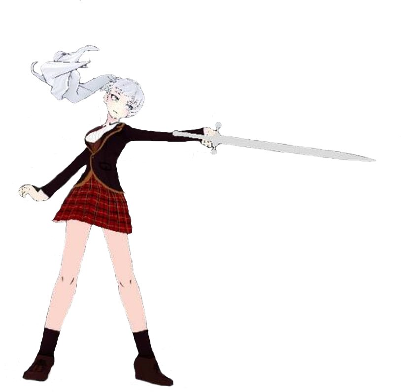 Mkt3c8w - Rwby Weiss No Background (1000x1000), Png Download