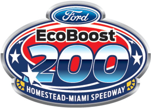 Nascar Camping World Truck Series Entry List For Ford - 2018 Ford Ecoboost 300 Logo (640x360), Png Download