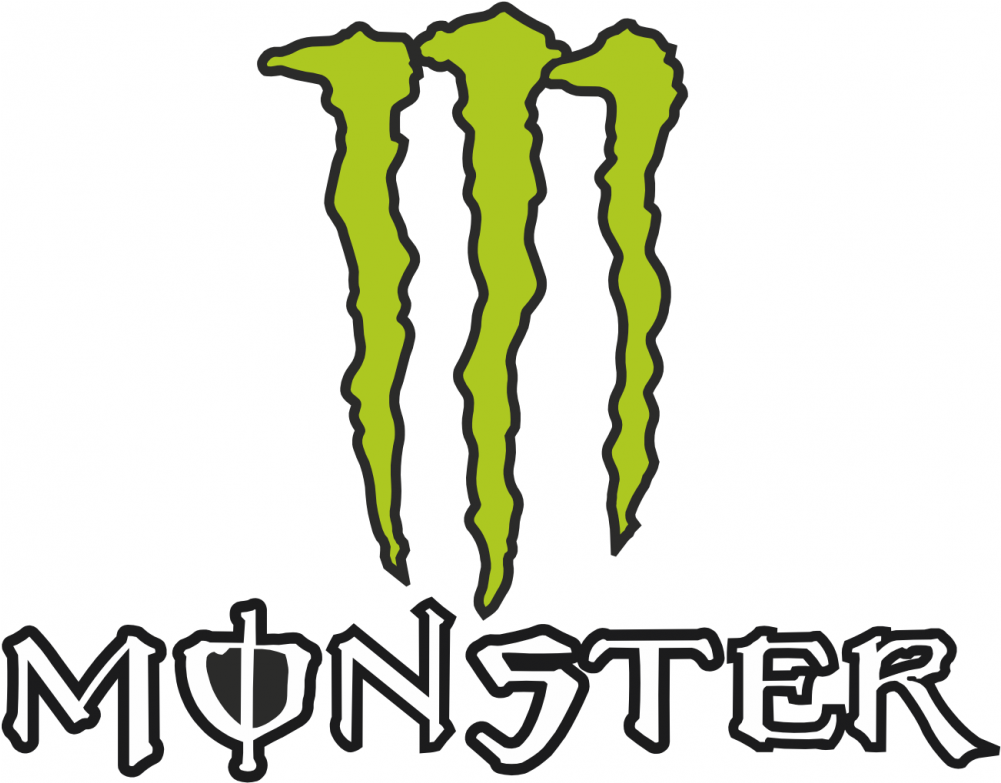 Monster Energy Logo (1000x1000), Png Download