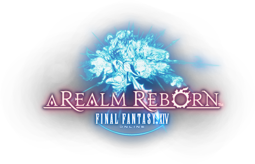 Final Fantasy Xiv Logo - Final Fantasy 14 Logo (500x322), Png Download