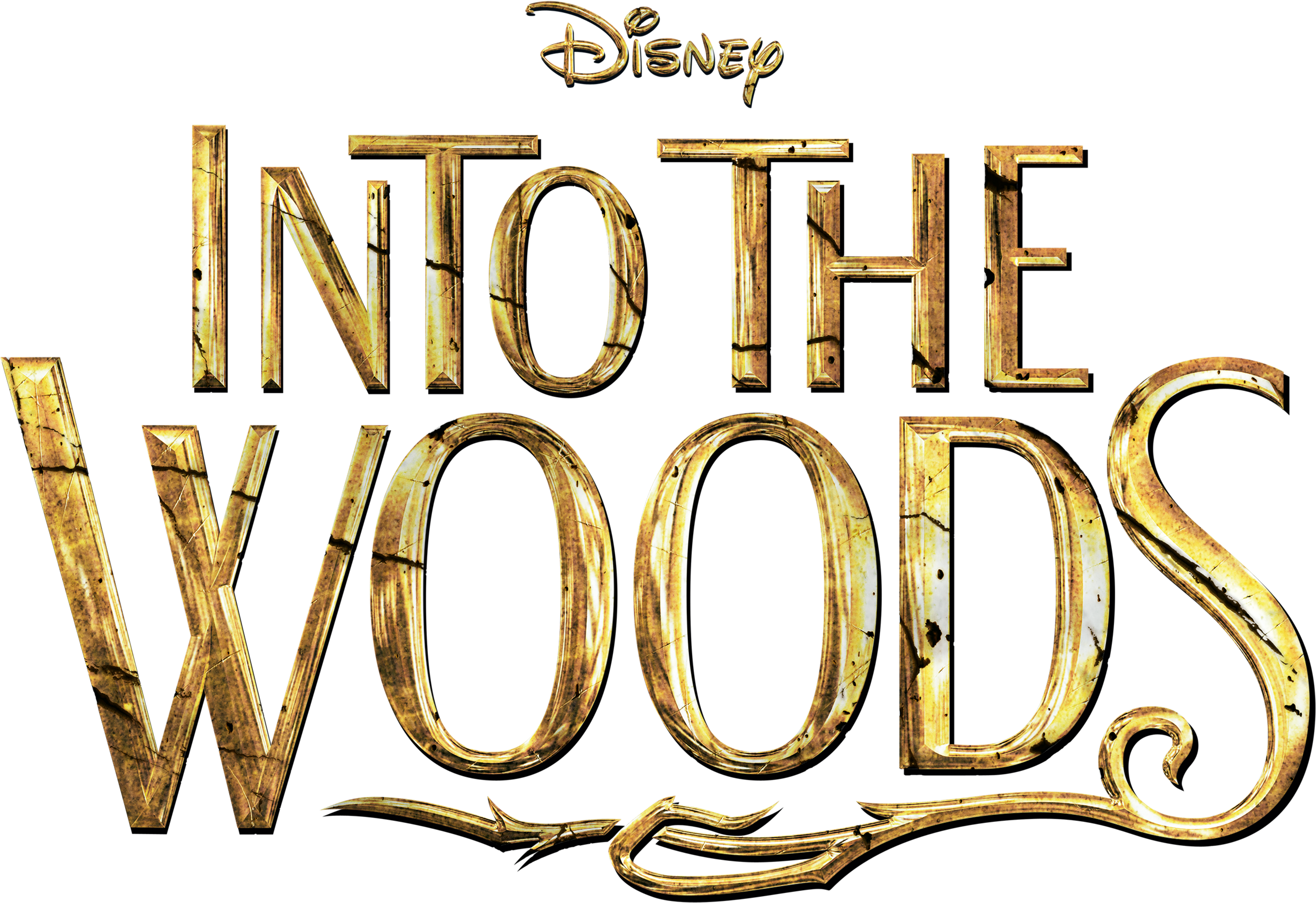 Free Disney Castle Movie Logo No Words - Into The Woods Png (3840x2881), Png Download