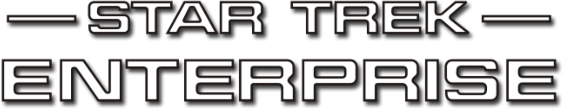 Open - Star Trek Enterprise Logo (2000x441), Png Download
