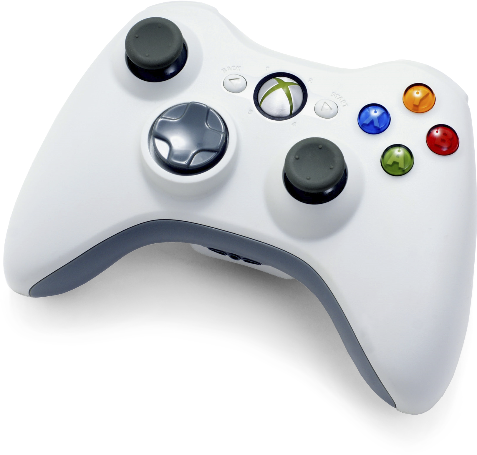 Download Controller Transparent Original Xbox Controle Xbox 360 Branco Png Png Image With No Background Pngkey Com