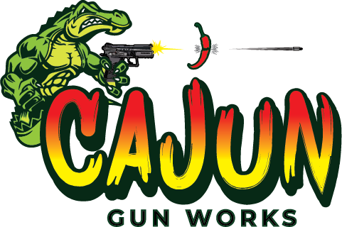 Logo - Cajun Gun Works (481x320), Png Download
