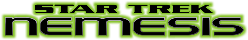 2002 - Star Trek Nemesis Logo (800x310), Png Download