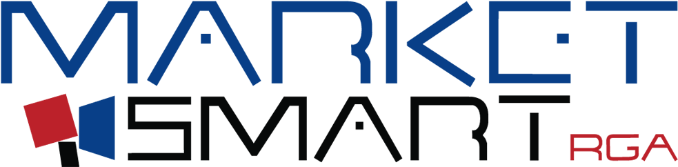 Logo - Marketsmart Rga (1157x300), Png Download