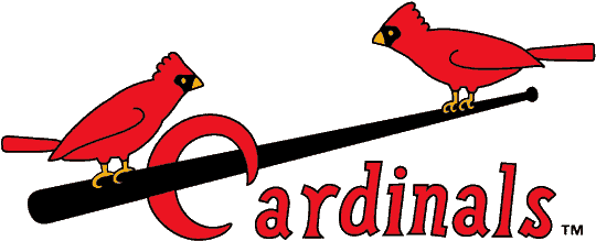 Clip Art Transparent Library Cardinals Clipart At Getdrawings - 1926 St Louis Cardinals Logo (545x235), Png Download