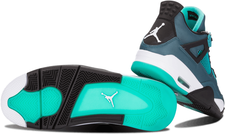 Air Jordan 4 Retro 30th - Shoe (1000x600), Png Download