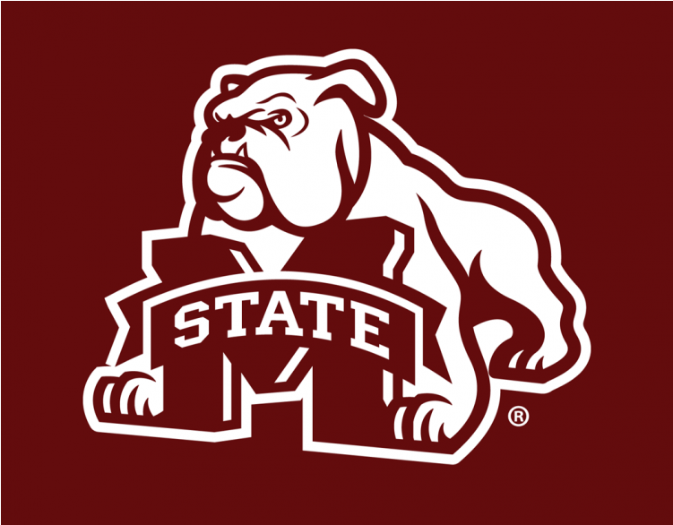 Mississippi State Bulldogs Iron Ons - Mississippi State Bulldogs (750x930), Png Download