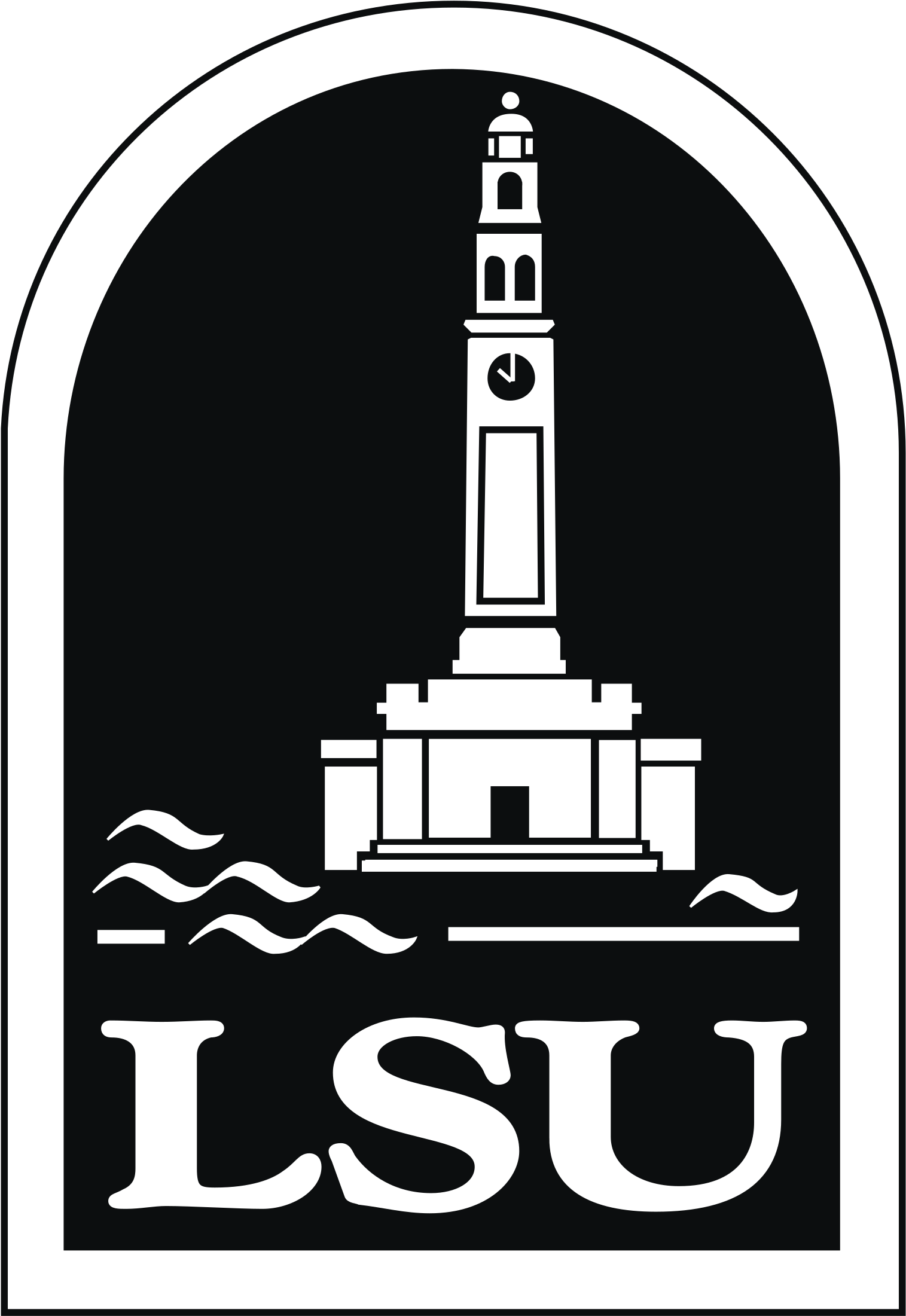 Lsu Logo Png Transparent - Lsu Tigers Logo Decal, Purple (2400x2400), Png Download